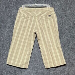 Patagonia W's All-Wear Capris Organic Cotton Earthenware Size 10 Hiking Pockets